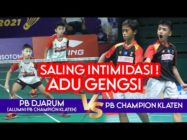 12 th vs 13 th SALING INTIMIDASI ! SAMA KUAT DAN BERMAIN TAKTIS ATLET DJARUM DAN CHAMPION KLATEN