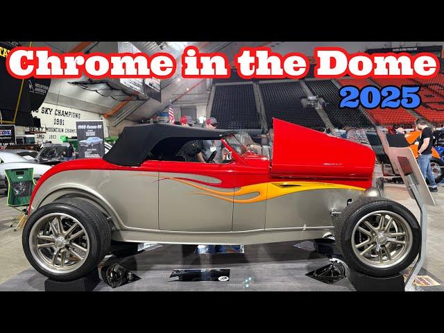 CHROME IN THE DOME CAR SHOW 2025 - Hot Rods, Customs, Classics, Rat Rods, Trucks & Motorcycles in 4K