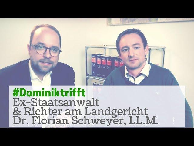 Staatsanwalt & Richter | #Dominiktrifft: Ex-Staatsanwalt und Richter