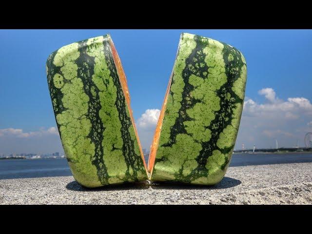 What's inside a Square Watermelon?