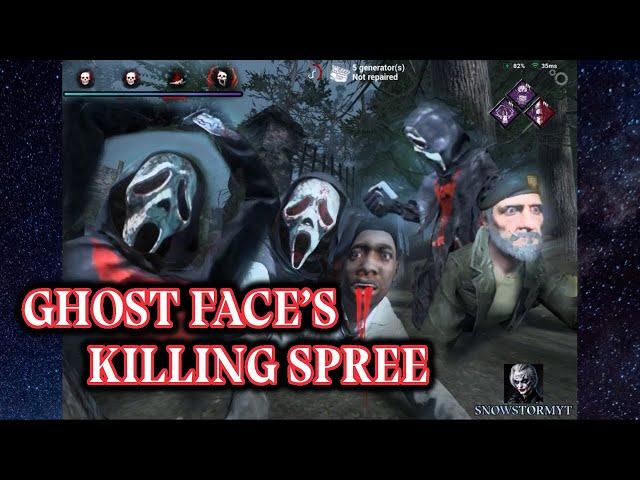 GHOST FACES’ KILLING SPREE - Rank 1 Killer Gameplay | Dead by Daylight Mobile