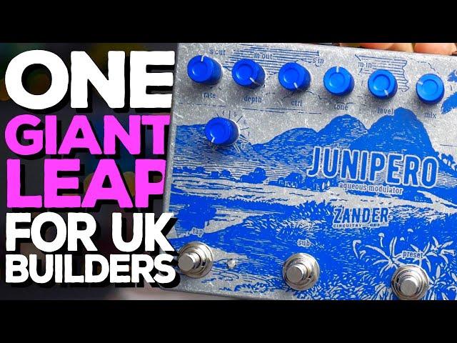 ONE GIANT LEAP FOR UK PEDAL BUILDERS! Zander Circuitry Junipero Aqueous Modulator (Demo)