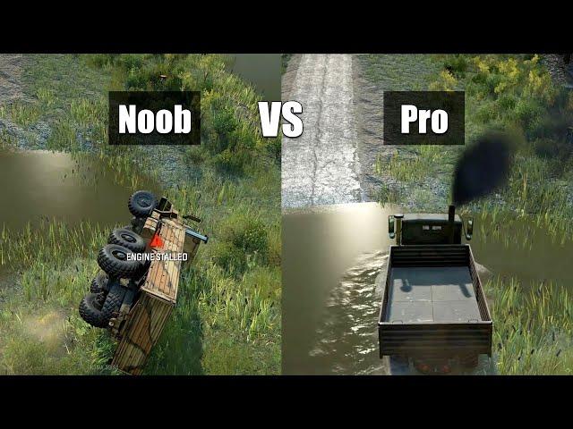 Snowrunner Pro vs Noob