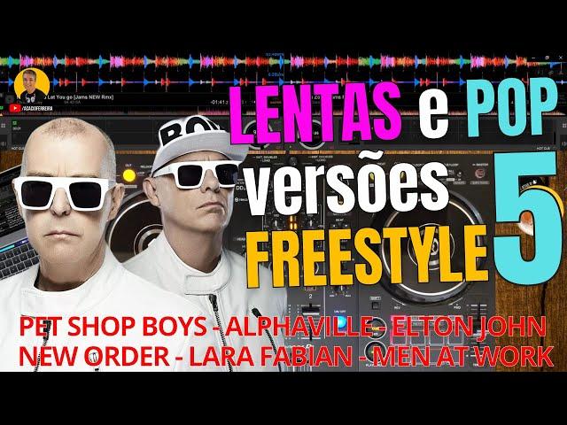 FUNK MELODY VOL 34 - LENTAS E POP VERSÕES FREESTYLE | PET SHOP BOYS, NEW ORDER, ALPHAVILLE E +