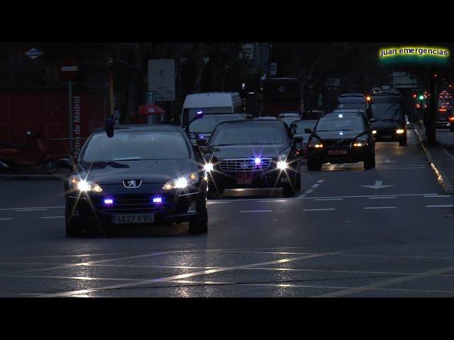 (2) Escolta (Motorcade/ Vip escort) a John Kerry en Madrid
