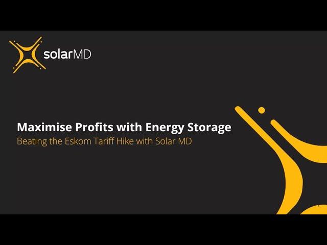 2025.02 IBC SOLAR - Maximising Profits with Energy Storage  Beating the Tariff Hike with SolarMD