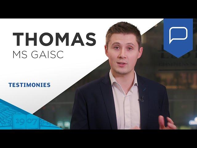 Thomas Pradal, MS Gestion Achats Internationaux & Supply Chain (GAISC) | ESSEC Testimonies