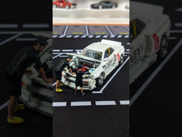 Mini GT Nissan Skyline GT-R (R34) Kaido Works by Jun Imai #minigt #kaidohouse #diecastcollection