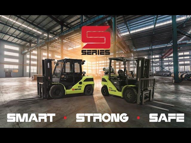 CLARK Carrelli Elevatori Product Video della S Series S40 55 con Tranzione Diesel o GPL