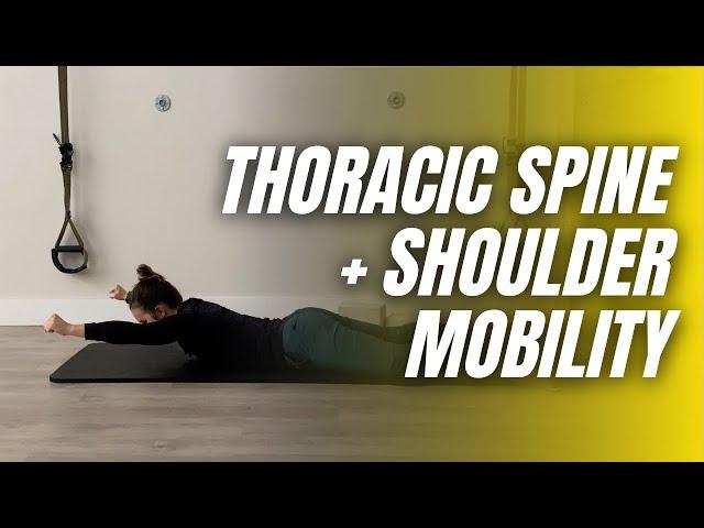 Thoracic and Shoulder Mobility Exercise | Kinstretch Class Clip