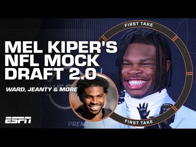 Mel Kiper Jr. has Cam Ward OVER Travis Hunter  + Shedeur Sanders missing 'WOW FACTOR' | First Take