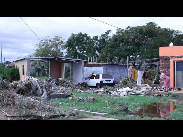Homes damaged after deadly floods in eastern Cape province | AFP