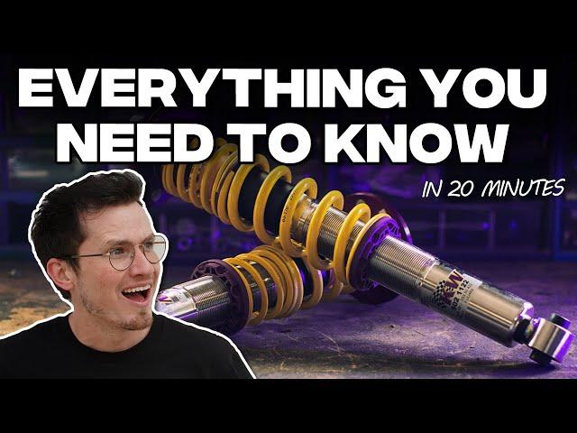 Everything You Need to Know About Aftermarket Coilovers in 20 Minutes