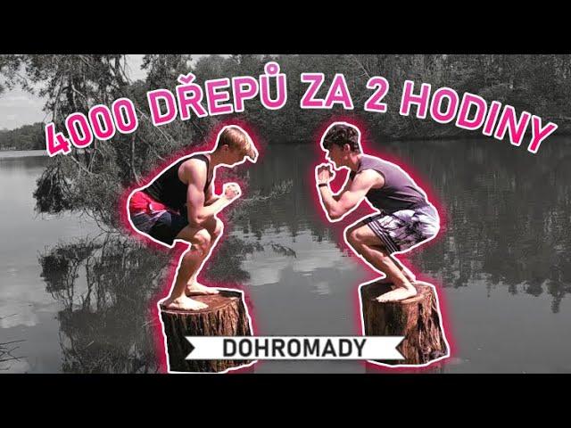 Udělali jsme 4 000 dřepů za 2 hodiny????