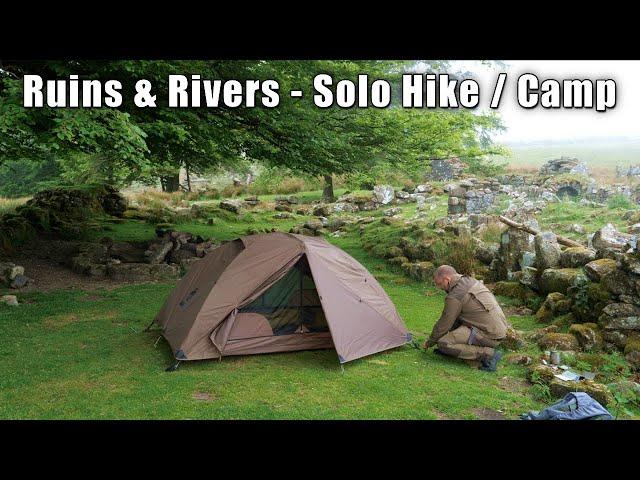 2 night Foggy Solo Hike & Camping Trip - Rivers & Ruins