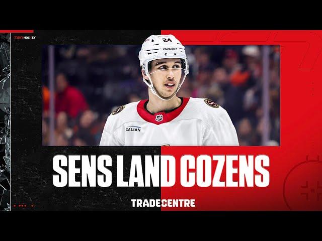 BREAKING: SENATORS LAND DYLAN COZENS