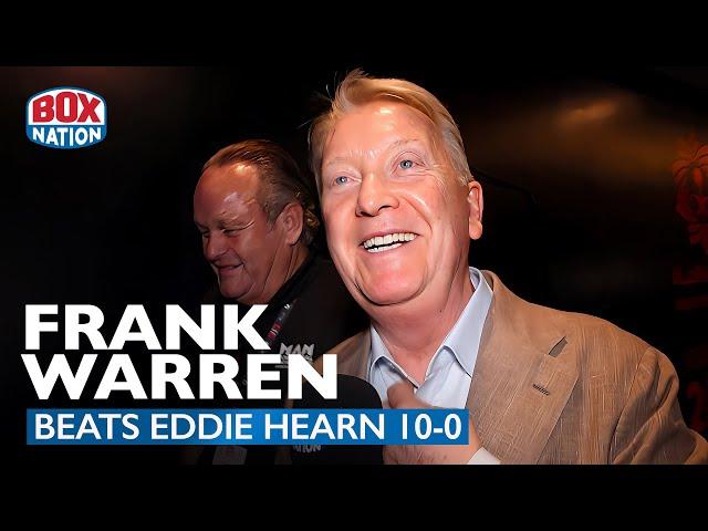 "DO NOT TELL ME THAT AGAIN!" - Frank Warren Reacts To SPANKING Eddie Hearn 10-0