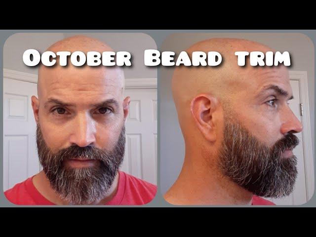 October Beard Trimming Tutorial (2021)