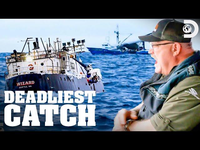 He’s Fishing in Our Water! | Deadliest Catch