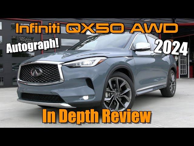 2024 Infiniti QX50 AWD Autograph: Start Up, Test Drive & In Depth Review