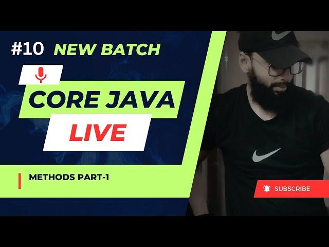 Day 10 | Java Method Part-1 | Core Java Series