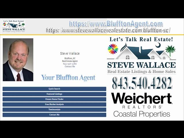 Your Bluffton Agent is Real Estate Agent Steve Wallace, Realtor