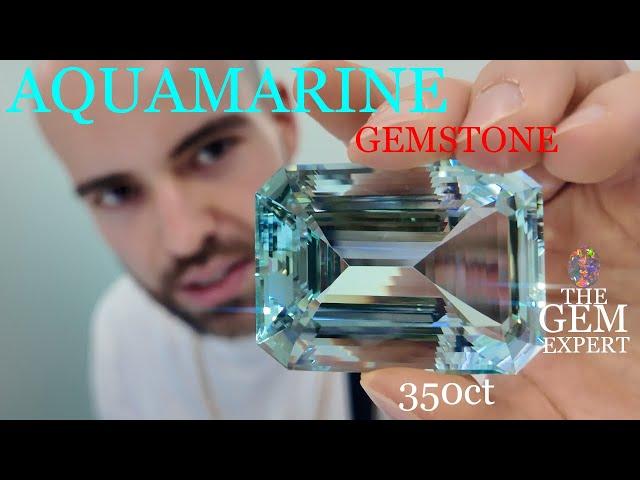 A Huge 350ct Aquamarine gemstone!