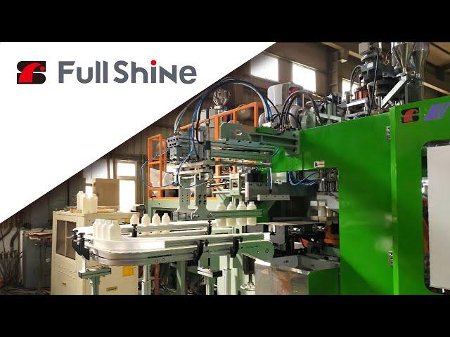 CO-Extrusion Blow Molding Machine | Two Layers | Four Die Heads Double Stations - Full Shine