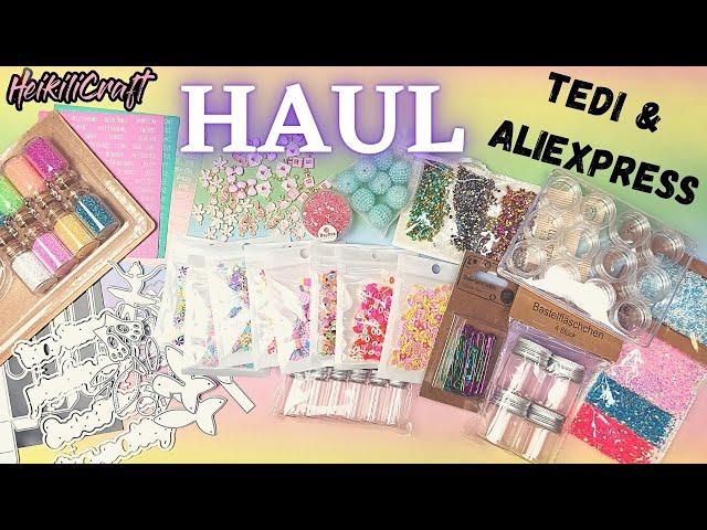 Mega Tedi, AliExpress und Woolworth Bastel Haul Magnetplatten Schnäppchen bei Tedi 