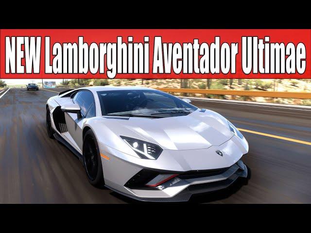 Forza Horizon 5 New Car 2021 Lamborghini Aventador Ultimae