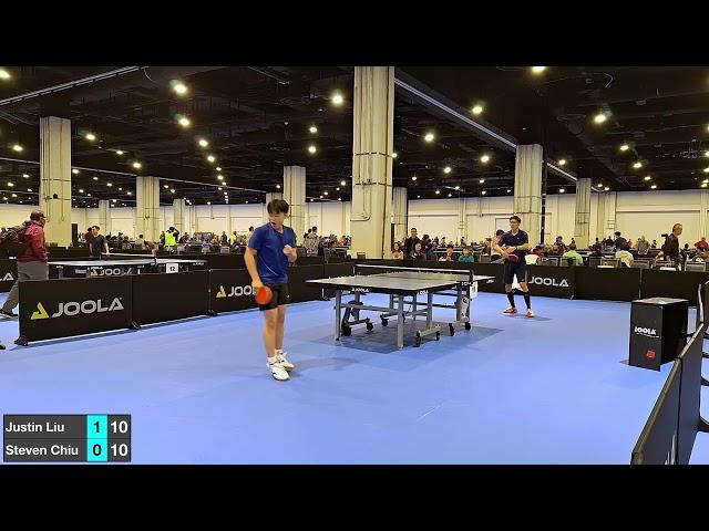 Justin Liu (1841) vs Steven Chiu (1841) // 2023 JOOLA North American Teams - Division 8 Finals