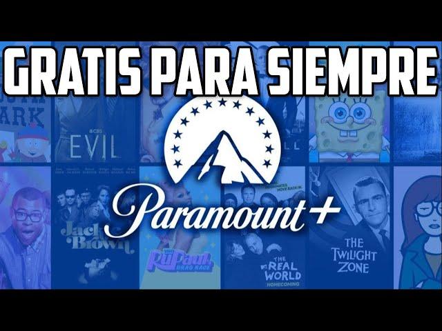 Cómo tener PARAMOUNT+ GRATIS para SIEMPRE