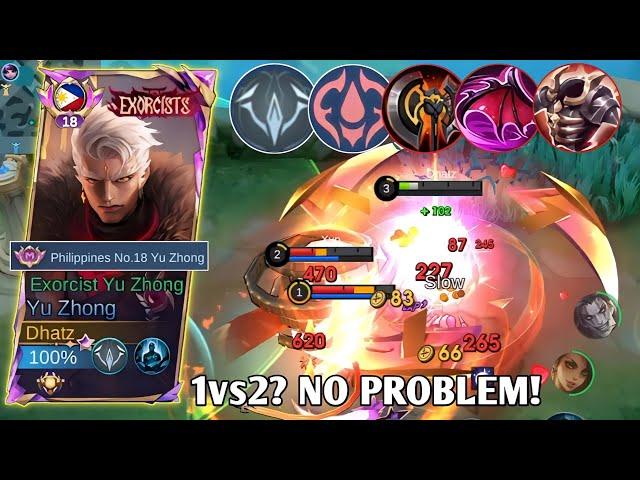 ESMERALDA CAN'T REACT UNTIL BRONZE USING THIS TRUE DAMAGE BUILD! | YU ZHONG EMBLEM SET