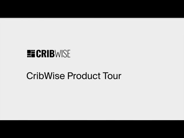 CRIBWISE Product Demo