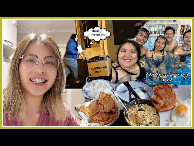 NAGSEND NG BALIKBAYAN BOX + BREAKFAST WITH THE GANG! I RichZigzVlogs