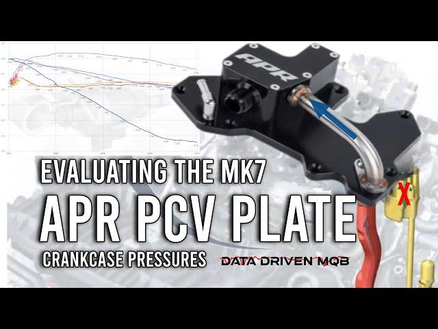 APR PCV Plate -  Crankcase Pressure Tested