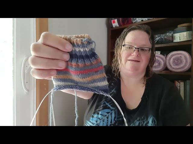 Knitting and Crochet with Patons Kroy and Red Heart O'go