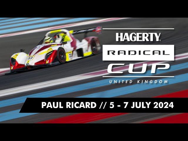 Hagerty Radical Cup UK 2024 Round 4 : Paul Ricard // RACE 1