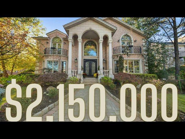 Touring a Luxurious $2.15 Million McMansion in Fort Lee New Jersey!