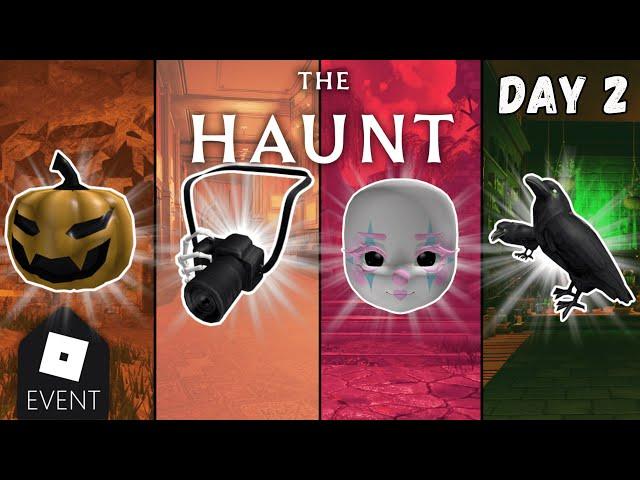 How To Get All Day 2 Accessories in The Haunt! (Roblox Event)