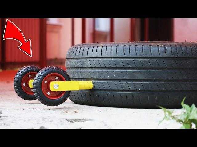 Decent idea from an old tire! It's definitely worth doing!