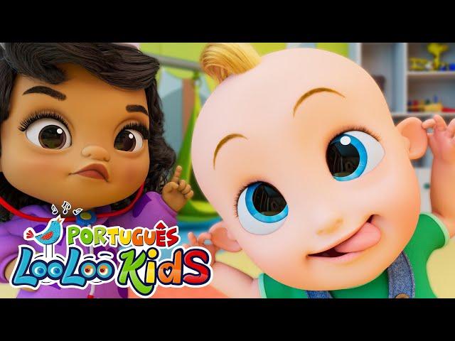 Cinco Macaquinhos - Músicas Infantis Divertidas - Canções Para Crianças! - LooLoo Kids Português
