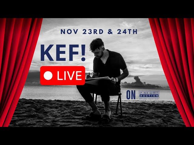 KEF! Live Studio Premiere: Exclusive Sculpture Event Saturday Night