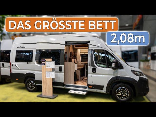 XXL headroom and bed size - Pössl Roadcruiser XL 2025 - from 61,499 €