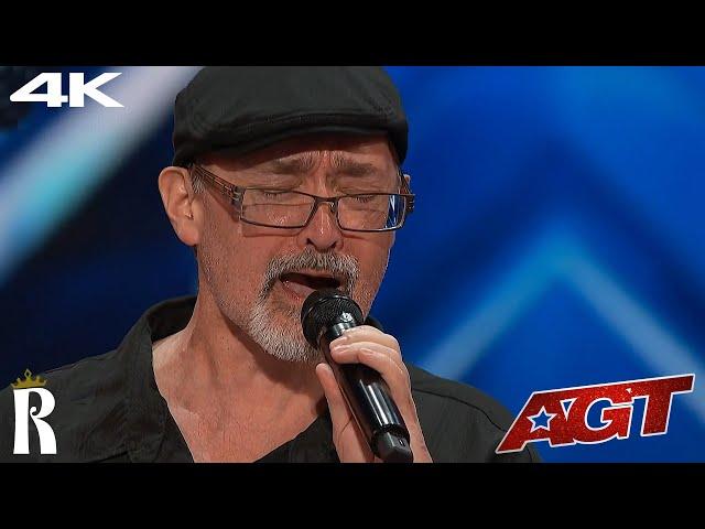 Richard Goodall Audition (Golden Buzzer) | Don't Stop Believin' | Week 1 | America's Got Talent 2024