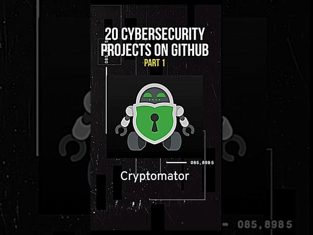 20 Cyber Security Projects on GitHub #cybersecurity #robasabid