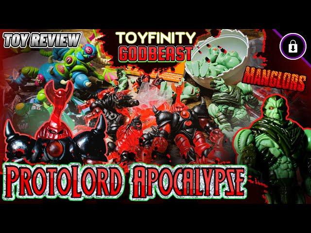 Manglord Villain! & NEW Phase Apocalypse GLYOS Drop  - Godbeast & Toyfinity Toy Review