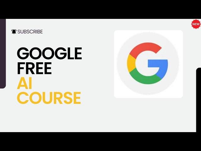 Google Launched a Free Course on AI | Free Digital Skill Badge on Artificial Intelligence Course