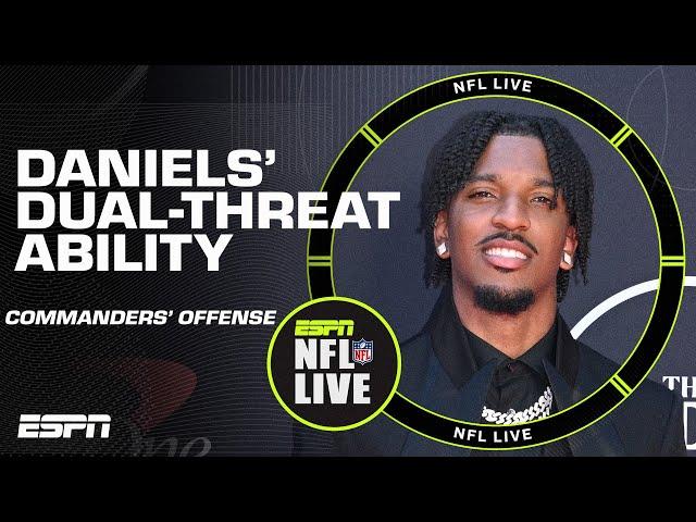 Why the Commanders must find balance with Jayden Daniels' dual-threat ability  | NFL Live