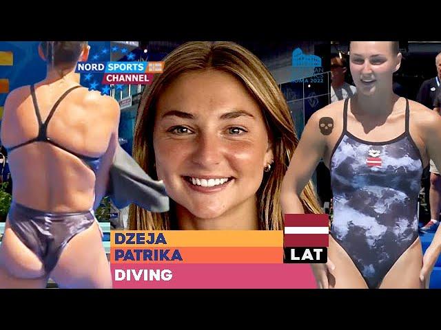 Who is Dzeja PATRIKA ? Women's Diving European Championships Rome 1m Springboard NORD #252